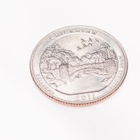 Монета США 25 центов 2011 Рекреационная зона Чикасо