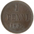 1 пенни 1902