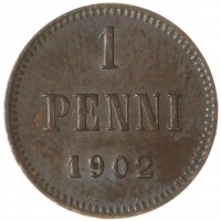 1 пенни 1902
