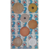 Япония годовой набор монет 2005 35 лет аниме-сериала Дораэмон