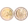 Италия 2 евро 2009 200 лет со дня рождения Луи Брайля