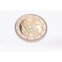 Италия 2 евро 2009 200 лет со дня рождения Луи Брайля