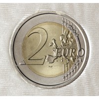 Монета Ватикан 2 евро 2009 Международный год Астрономии (буклет)