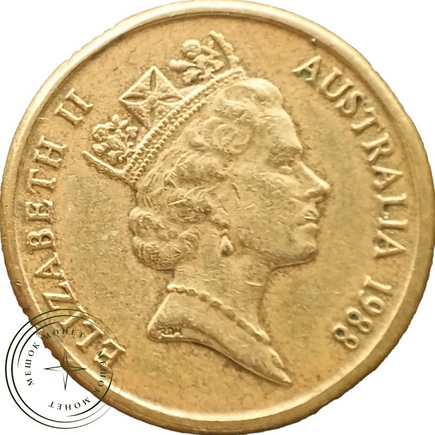 Австралия 2 доллара 1988