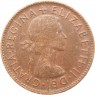 Австралия 1/2 пенни 1955