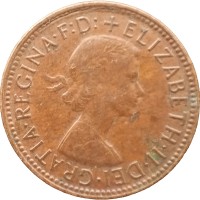 Австралия 1/2 пенни 1959