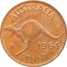 Австралия 1 пенни 1964