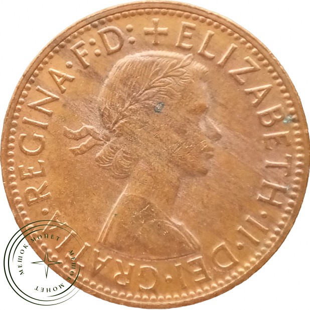 Австралия 1 пенни 1964