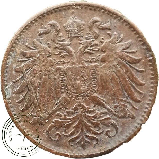 Австрия 2 геллера 1894