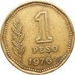 Аргентина 1 песо 1976