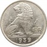 Бельгия 1 франк 1939