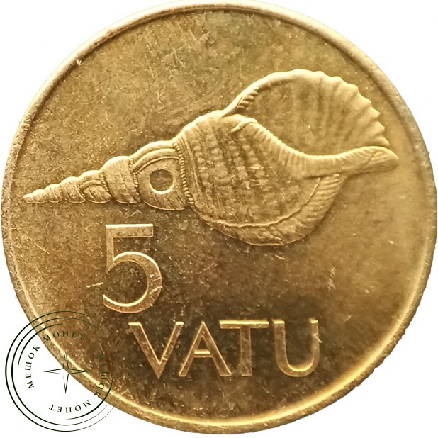 Вануату 5 вату 1999