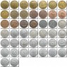 Набор монет Европы до 1960 года выпуска (22 монеты)