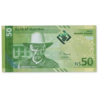 Банкнота Намибия 50 долларов 2025
