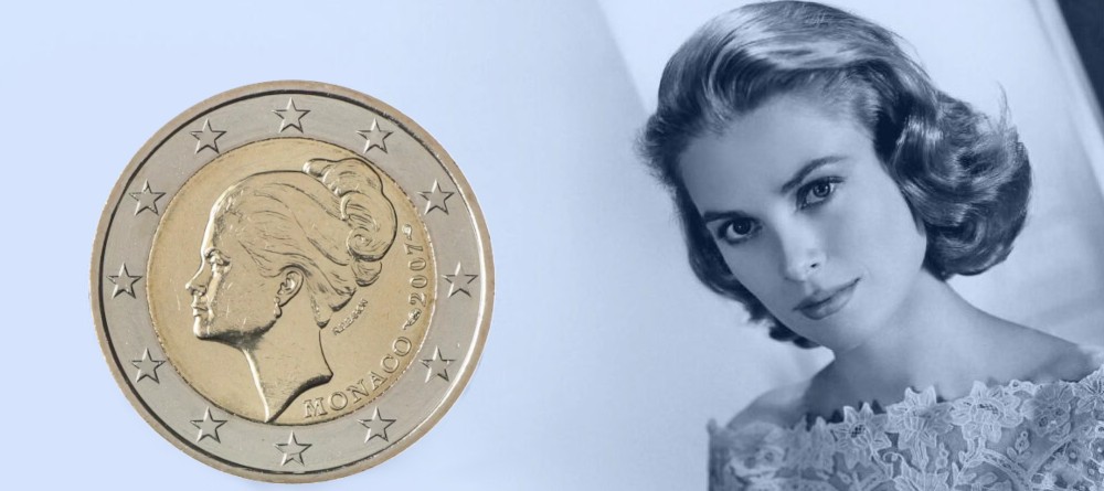 «25 лет со дня смерти принцессы Грейс Патриции» — самая дорогая монета в 2 евро в мире