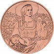 Австрия 10 евро 2025 Лён