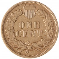 Монета США 1 цент 1906