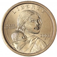 США 1 доллар 2003 Парящий орёл