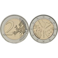 Монета Финляндия 2 евро 2024 Финские архитекторы