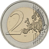 Монета Финляндия 2 евро 2024 Финские архитекторы