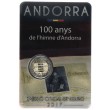 Андорра 2 евро 2017 100 лет гимна Андорры (Буклет)