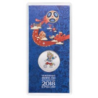 Монета 25 рублей 2018 Талисман цветная