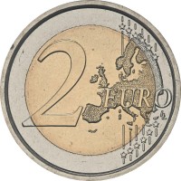 Монета Сан-Марино 2 евро 2024 Гирландайо (буклет)