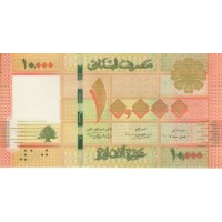 Банкнота Ливан 10000 ливров 2014