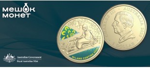 Монеты Австралии Зимняя Олимпиада и Паралимпиада 2026 — 1 доллар