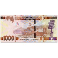 Банкнота Гвинея 1000 франков 2018