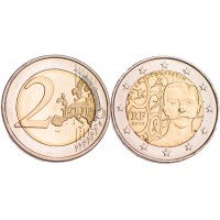 Монета Франция 2 евро 2013 Пьер де Кубертен