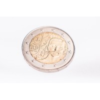 Монета Франция 2 евро 2013 Пьер де Кубертен
