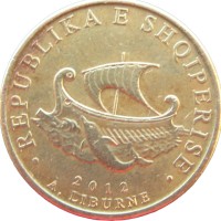 Монета Албания 20 лек 2012