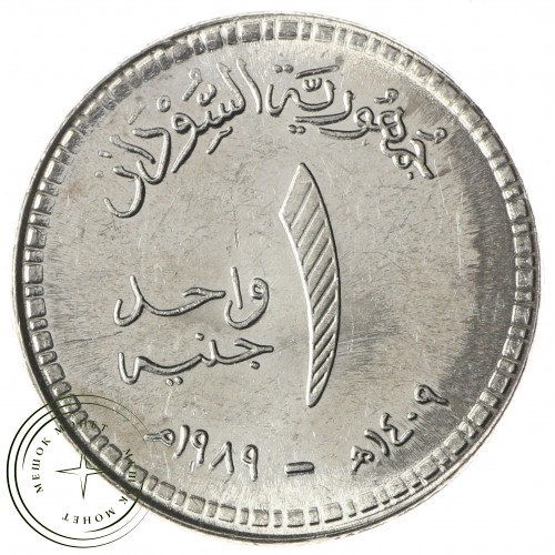 Судан 1 фунт 1989 — 89757414