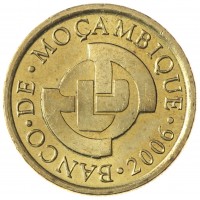 Монета Мозамбик 20 сентаво 2006