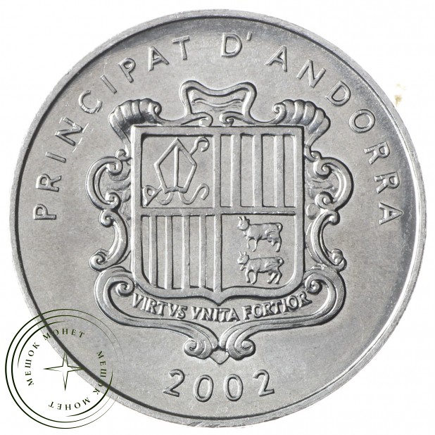 Андорра 1 сентим 2002 - 40946183