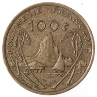Полинезия 100 франков 2003