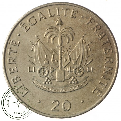 Гаити 20 сантимов 1991 - 937032359 — 937032359