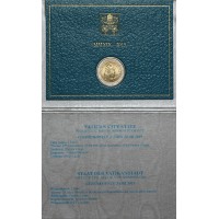 Монета Ватикан 2 евро 2019 25 лет со дня завершения реставрации Сикстинской капеллы