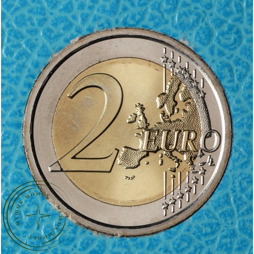 Ватикан 2 евро 2019 25 лет со дня завершения реставрации Сикстинской капеллы — 93699743
