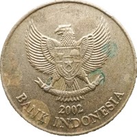 Монета Индонезия 500 рупий 2002