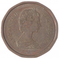 Канада 1 цент 1984