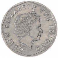 Монета Восточные карибы 5 центов 2008