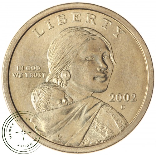 США 1 доллар 2002 Парящий орёл — 21712056