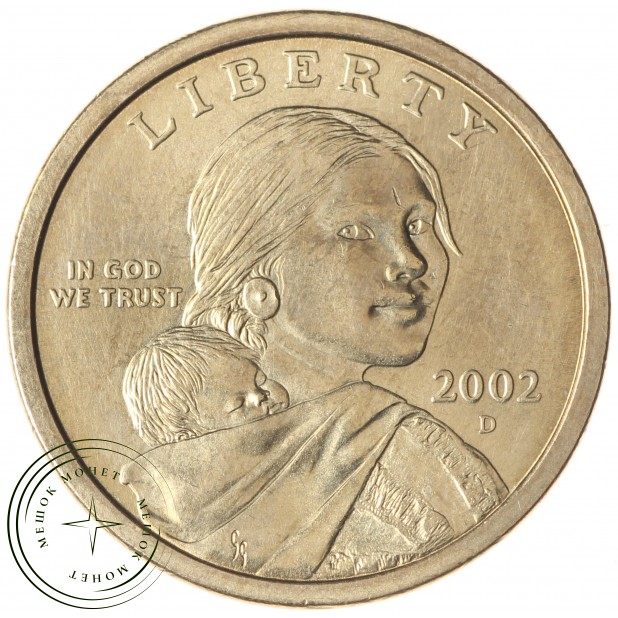 США 1 доллар 2002 Парящий орёл