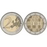 Хорватия 2 евро 2026 100 лет хорватскому радио и телевидению
