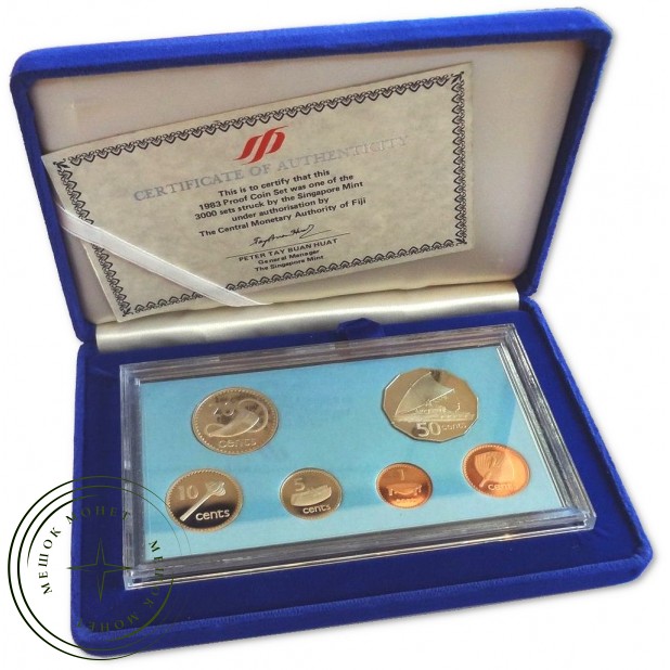 Фиджи набор 6 монет 1983 — 937045572