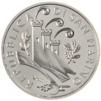 Монета Сан-Марино 10 евро 2023 Китайский гороскоп - год дракона