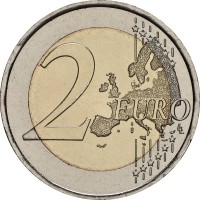 Монета Испания 2 евро 2024 Севилья