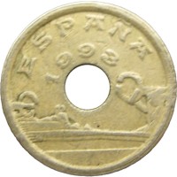 Монета Испания 25 песет 1993 Страна Басков